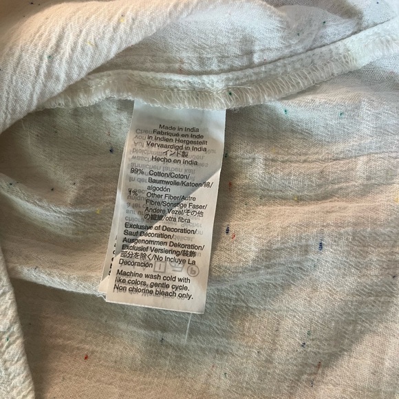 Madewell peasant style smock top shirt - Picture 10 of 12